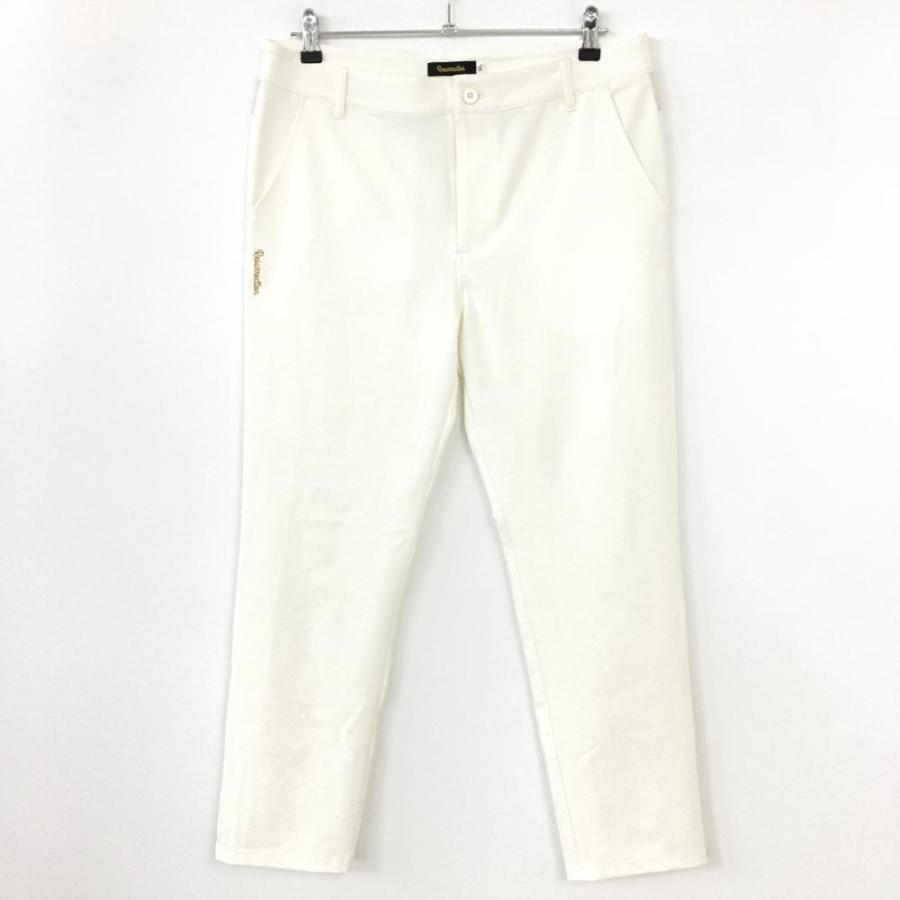 超美品】Resurrection レザレクション パンツ 白×ベージュ ロゴ