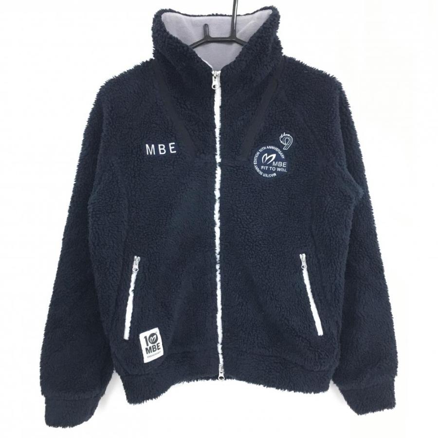 超美品】マスターバニー ボアジャケット ネイビー×白 10周年 襟裏起毛