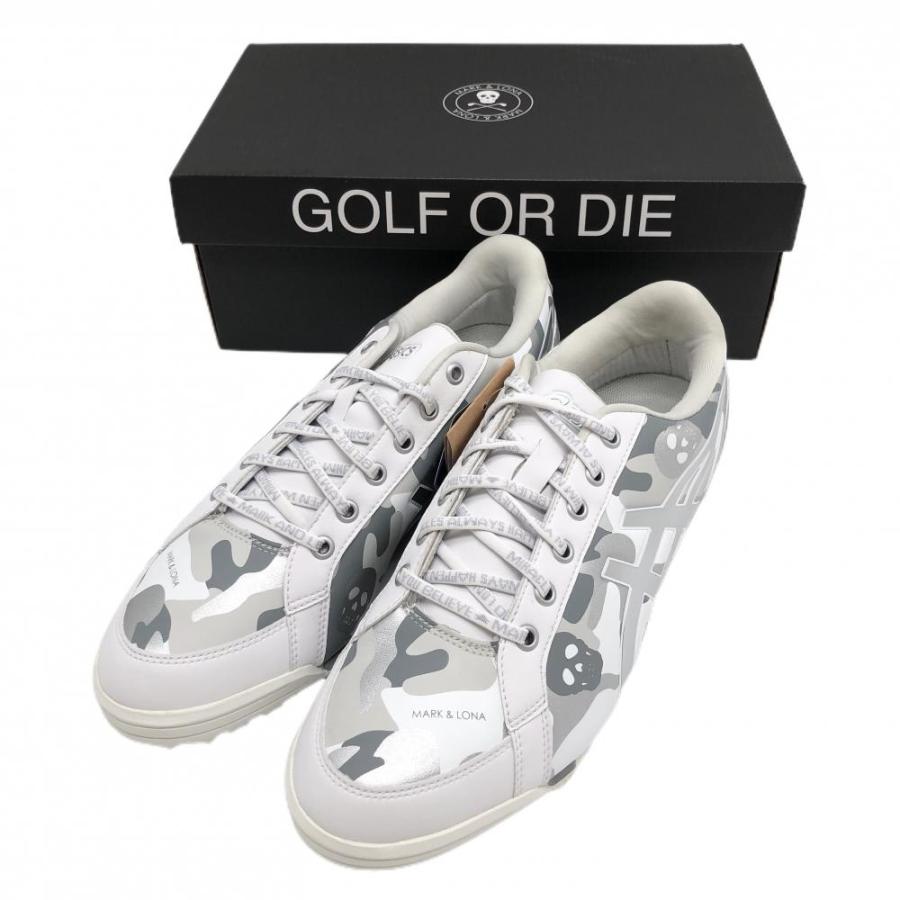 ASICS（アシックス） マークアンドロナ×アシックス ゴルフシューズ 白