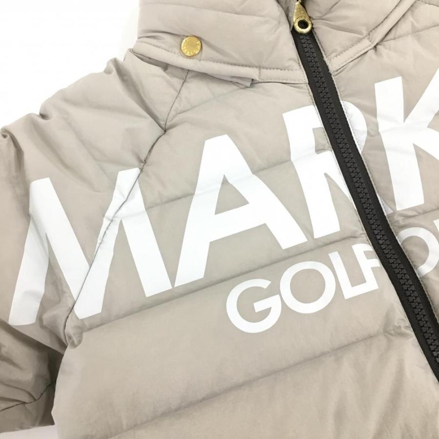 MARK&LONA（マークアンドロナ） ダウンジャケット ベージュ×白
