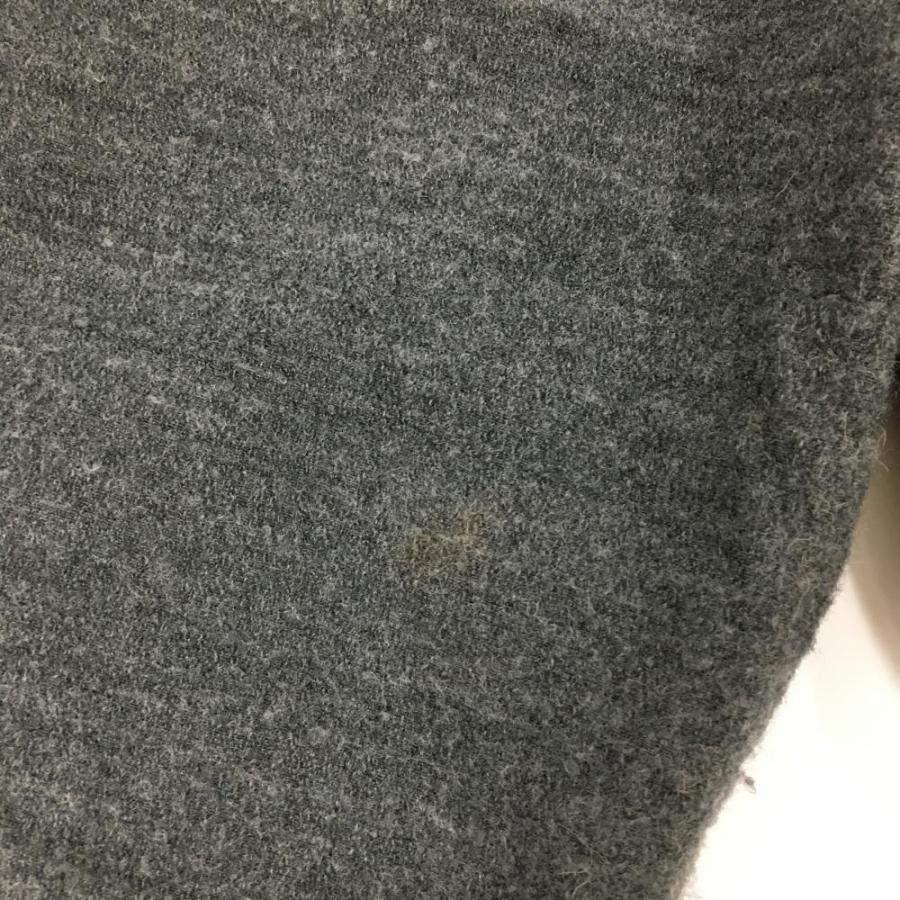 マスターバニー×バットマン パンツ グレー×黒 サイドロゴ ウール混 表