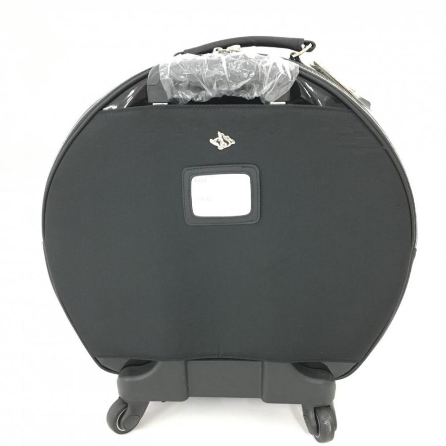 PEARLY GATES（パーリーゲイツ） キャリーケース 黒×白 ニコちゃん