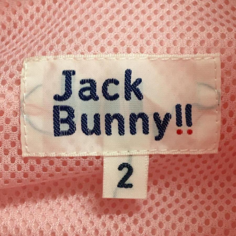 Jack Bunny!!（ジャックバニー） ジップベスト ピンク 裏地メッシュ