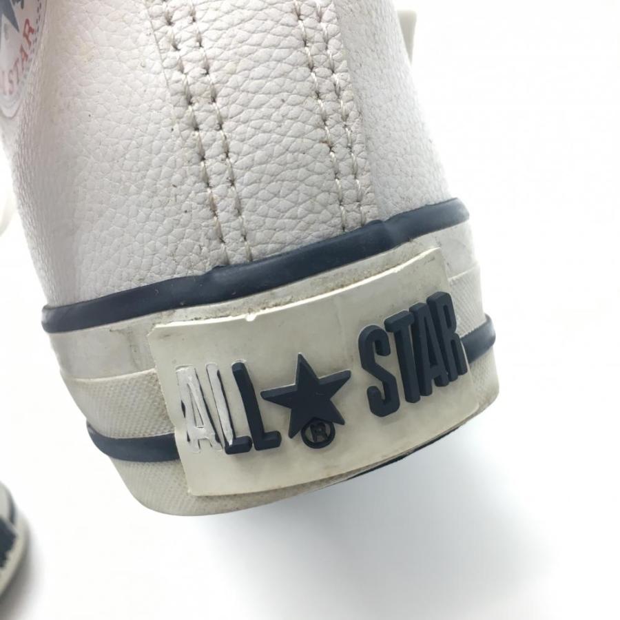 パーリーゲイツ×コンバース ハイカットゴルフシューズ 白×ネイビー