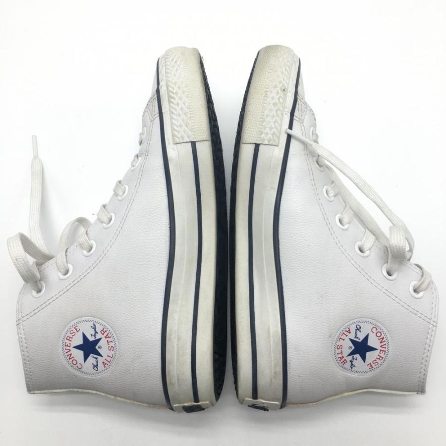 パーリーゲイツ×コンバース ハイカットゴルフシューズ 白×ネイビー