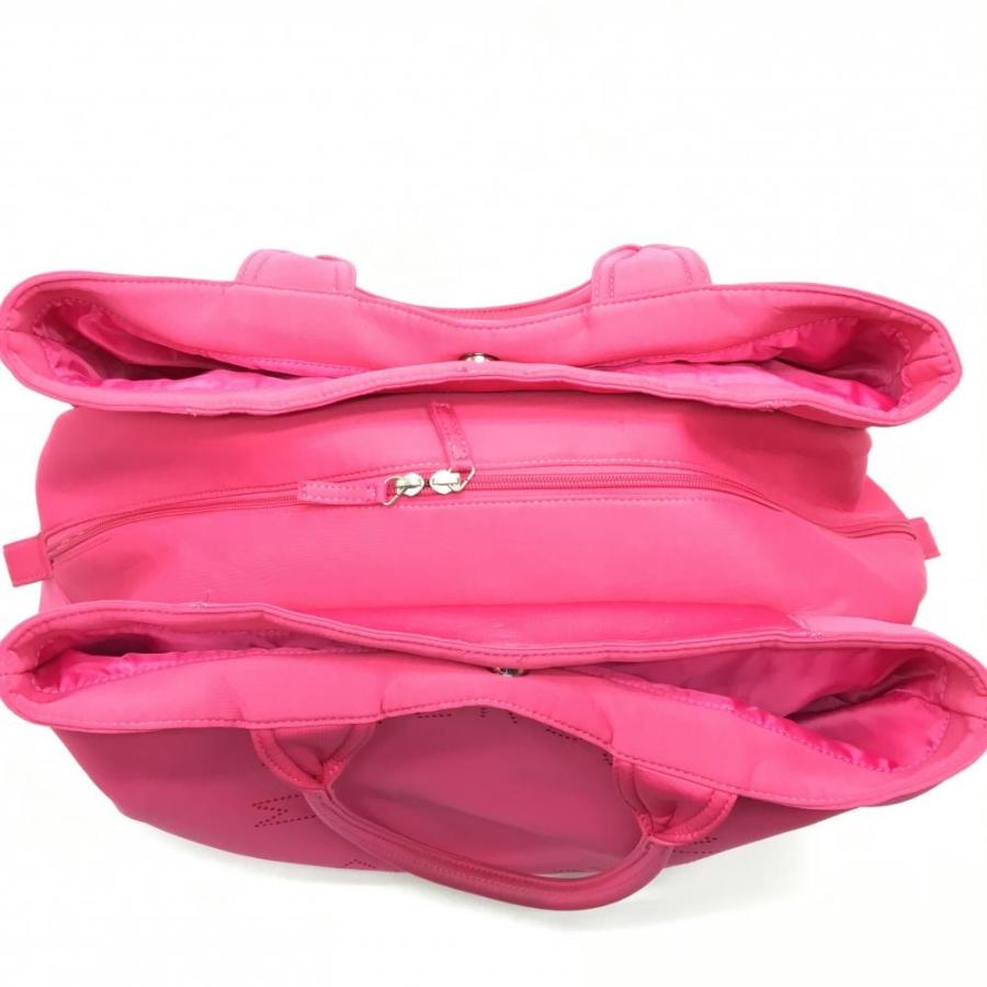 マスターバニー ロッカーバッグ ピンク パンチングロゴ 複数ポケット