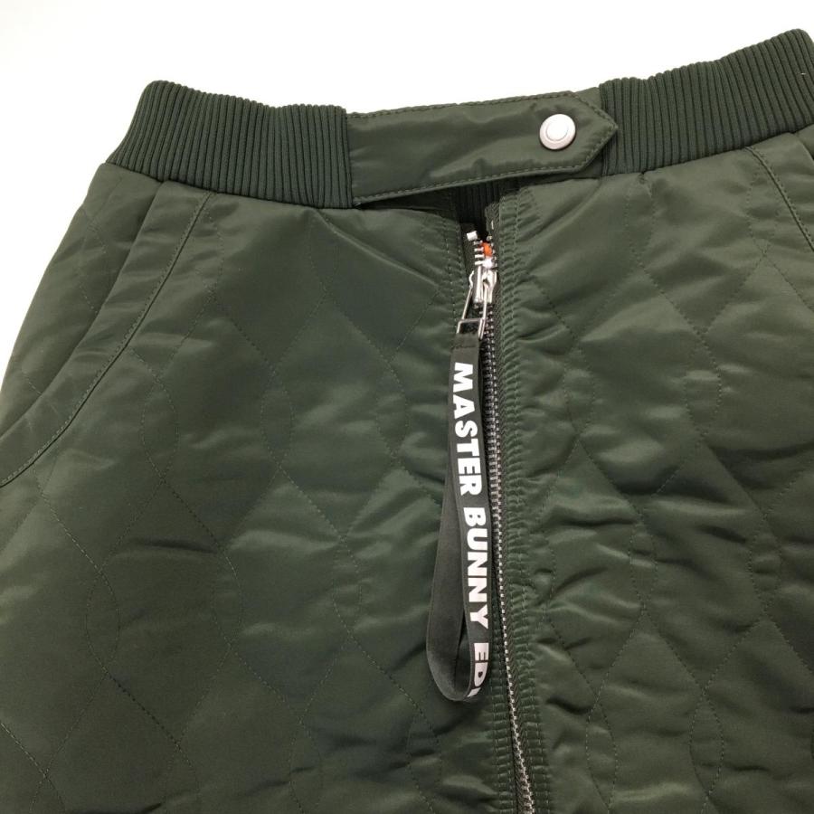 新品】マスターバニー 中綿スカート カーキ フロントジップ 発熱
