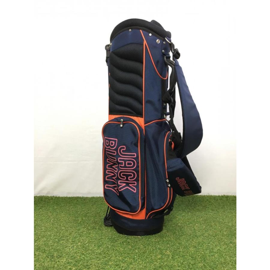 Jack Bunny!!（ジャックバニー） スタンド式キャディバッグ ネイビー