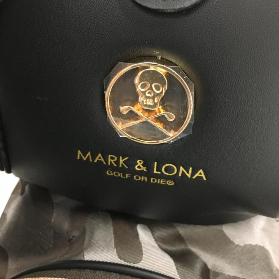MARK&LONA（マークアンドロナ） スタンド式キャディバッグ ブラウン×黒