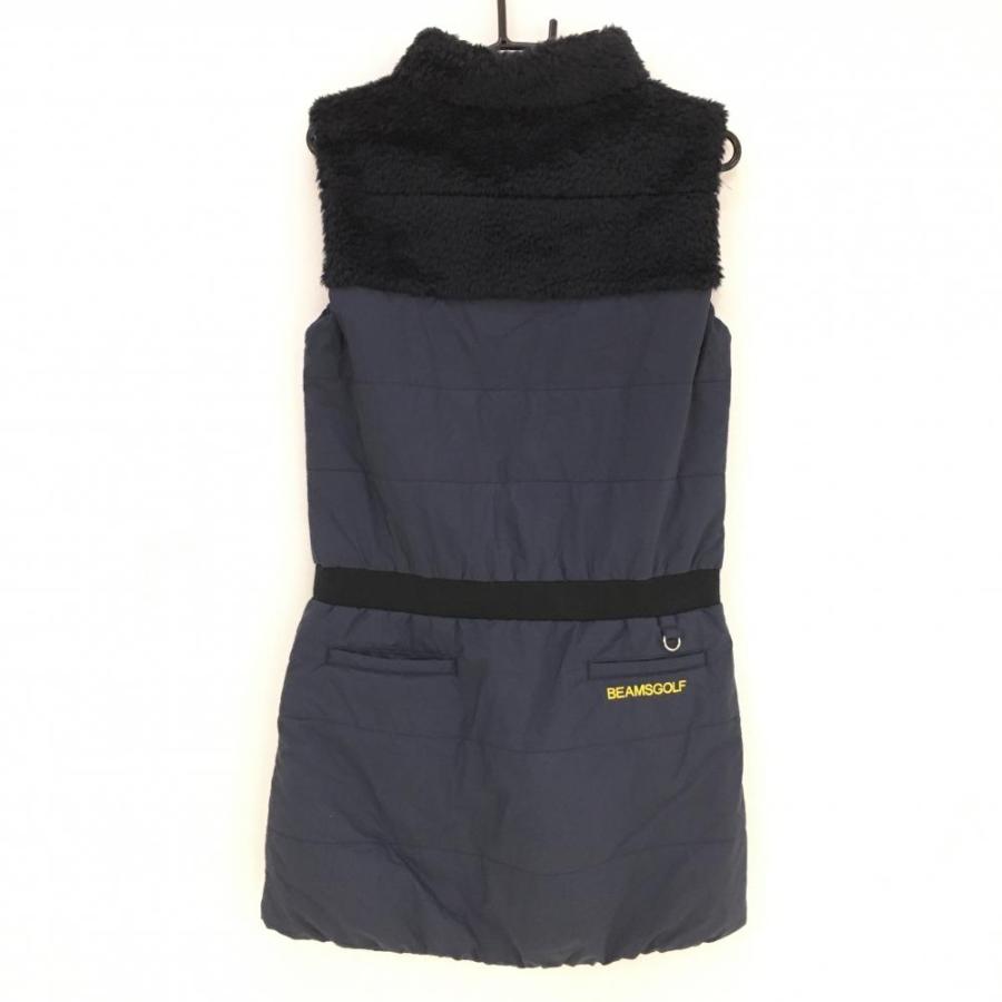 BEAMS（ビームス） ビームスゴルフ 中綿ワンピース ネイビー ベスト