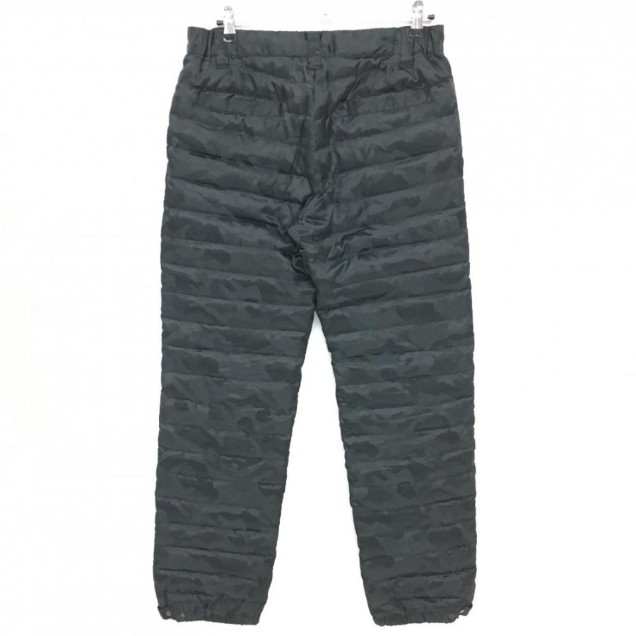 MARK&LONA（マークアンドロナ） ダウンパンツ 黒 迷彩 カモフラ スカル