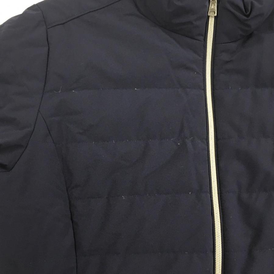 Munsingwear（マンシングウェア） ダウンジャケット ネイビー ロゴ