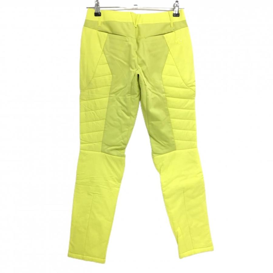 DESCENTE GOLF デサントゴルフ 中綿パンツ イエロー 裏一部起毛 中田