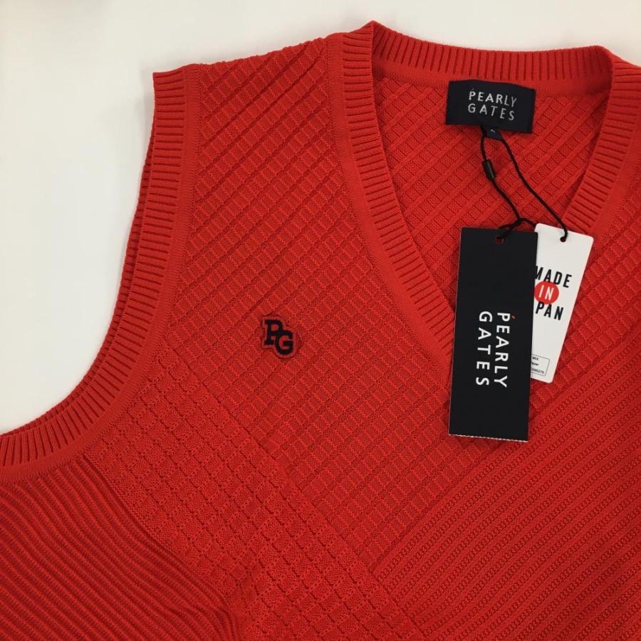 PEARLY GATES（パーリーゲイツ） 【新品】パーリーゲイツ ニットベスト
