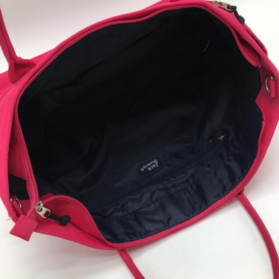 Jack Bunny!!（ジャックバニー） ロッカーバッグ ピンク×ネイビー
