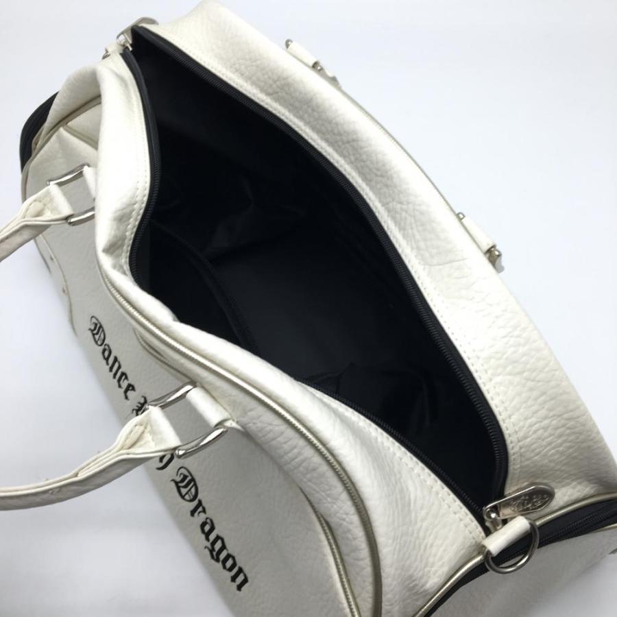 Dance With Dragon（ダンスウィズドラゴン） ボストンバッグ 白