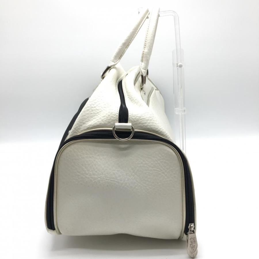 Dance With Dragon（ダンスウィズドラゴン） ボストンバッグ 白