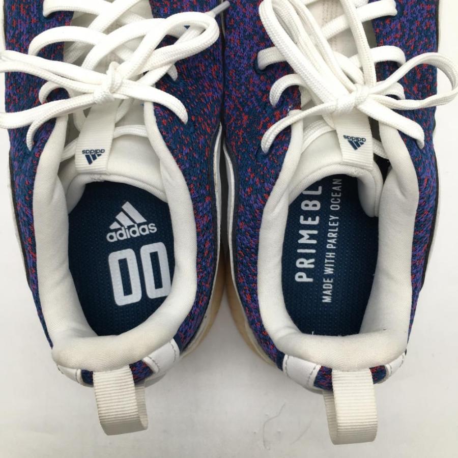 adidas（アディダス） 【美品】アディダス ゴルフシューズ ネイビー×白