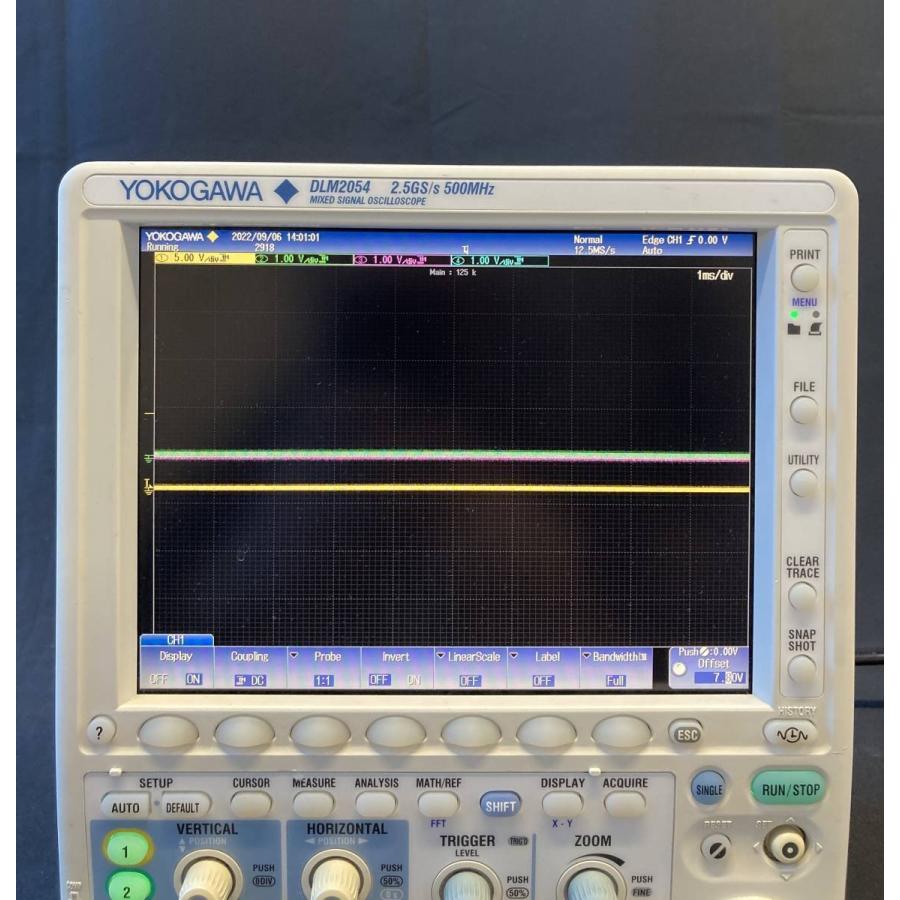 ジャンク」YOKOGAWA DLM2054 ミックスドシグナルオシロスコープ 710130