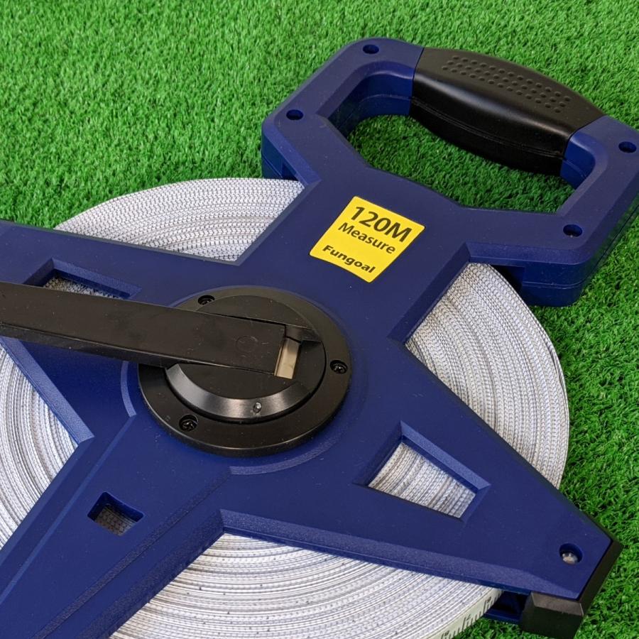 巻尺 メジャー 120m ロングタイプ 強化ファイバーグラス グラウンド