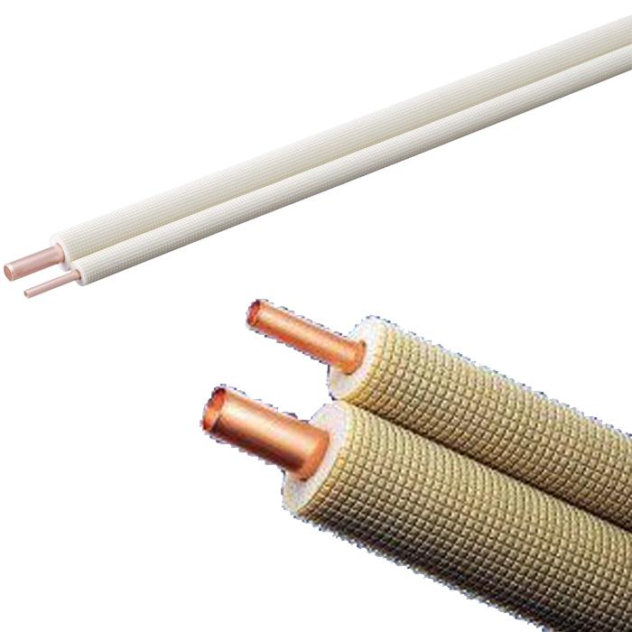 因幡電工 PC-2420 ペアコイル 2分4分 20m 1巻 エアコン配管用被覆銅管