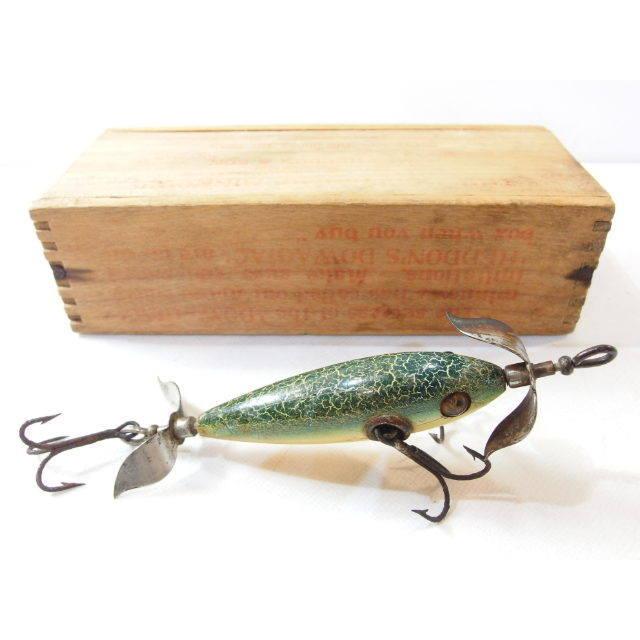 ヘドン ドワジャックミノー #100 ヘドン純正 木箱付き HEDDON DOWAGIAC