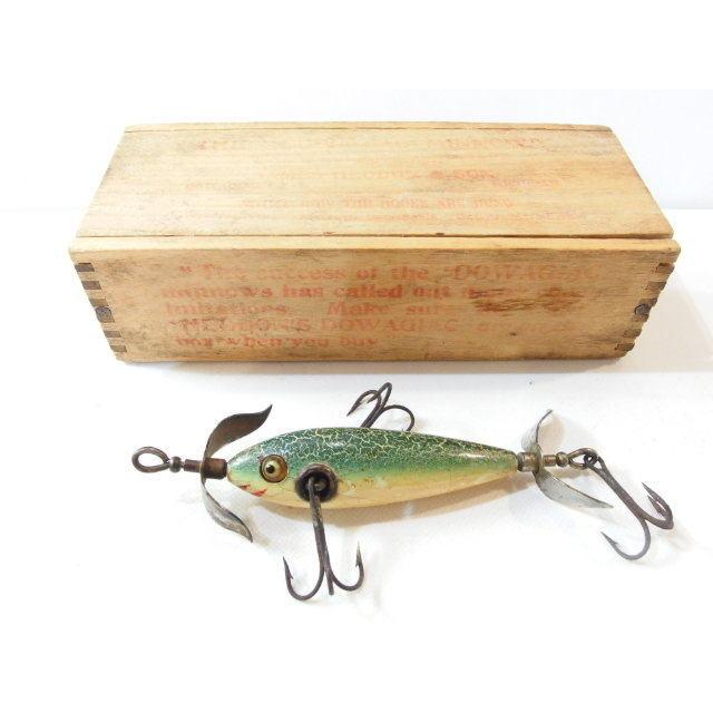 ヘドン ドワジャックミノー #100 ヘドン純正 木箱付き HEDDON DOWAGIAC