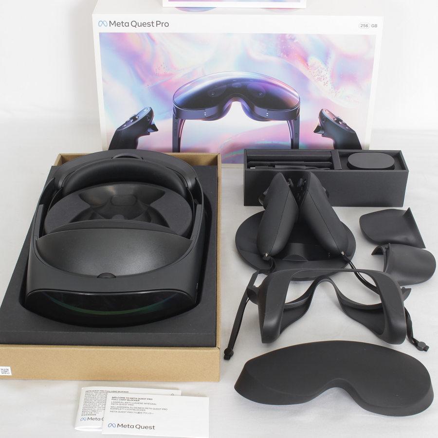 ボーナスストア+5％【美品】Meta Quest Pro 256GB+純正フル遮光