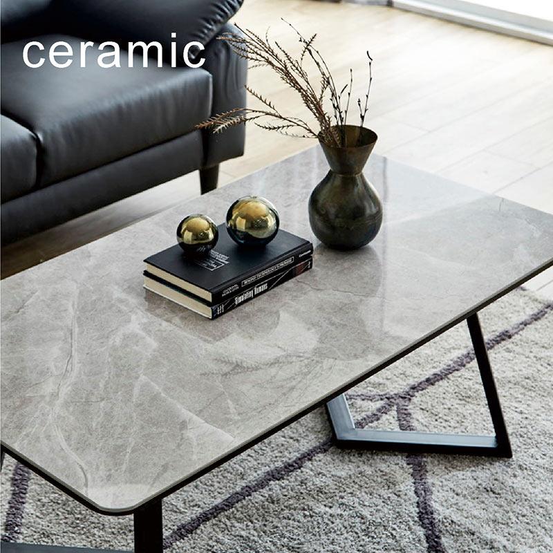 5日P9%〜 センターテーブル 大理石調 おしゃれ 北欧 白 ローテーブル