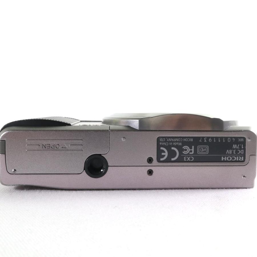 RICOH CX3 ツートン ライトグレー ピンク コンデジ コンパクトカメラ