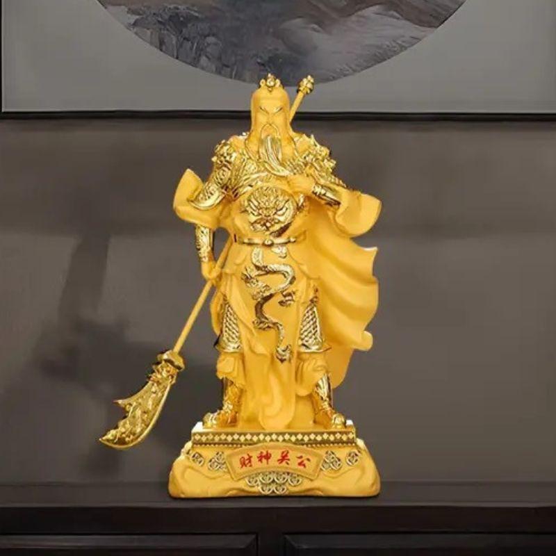 関羽 財神冠宇像 財武神 財 財神 三国志 中国 商売 風水 上質 時代を