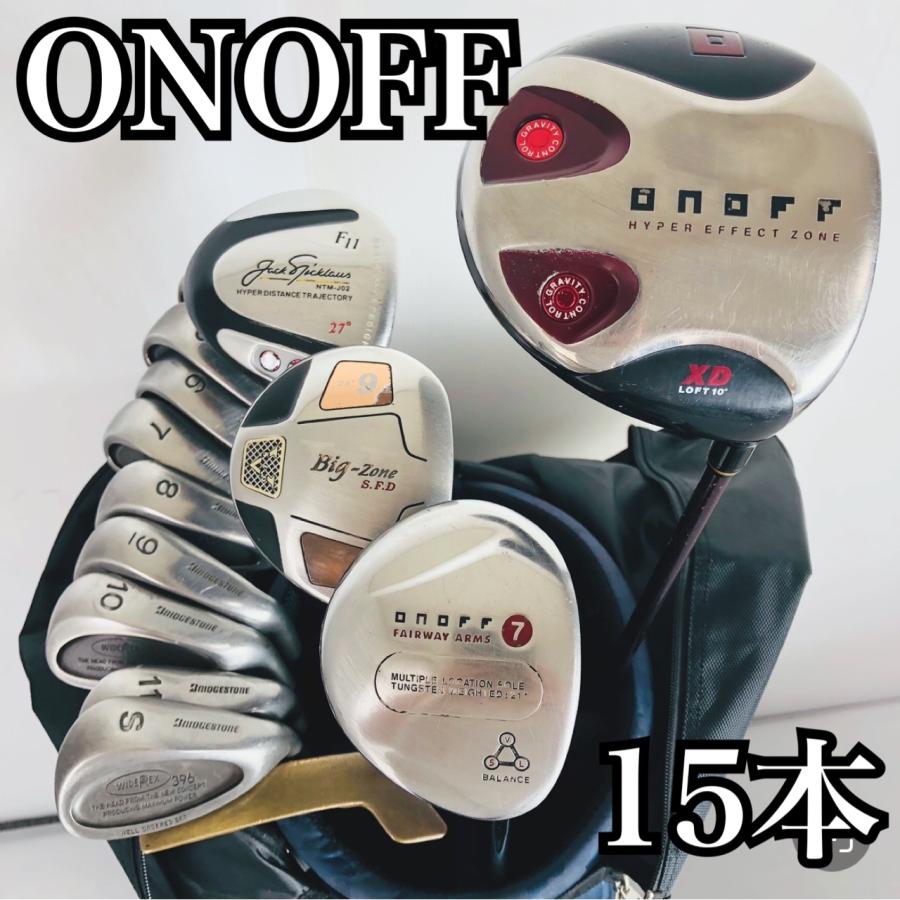 ONOFF オノフ 左利き クラブセット 10本 R ゴルフ メンズ レフティ