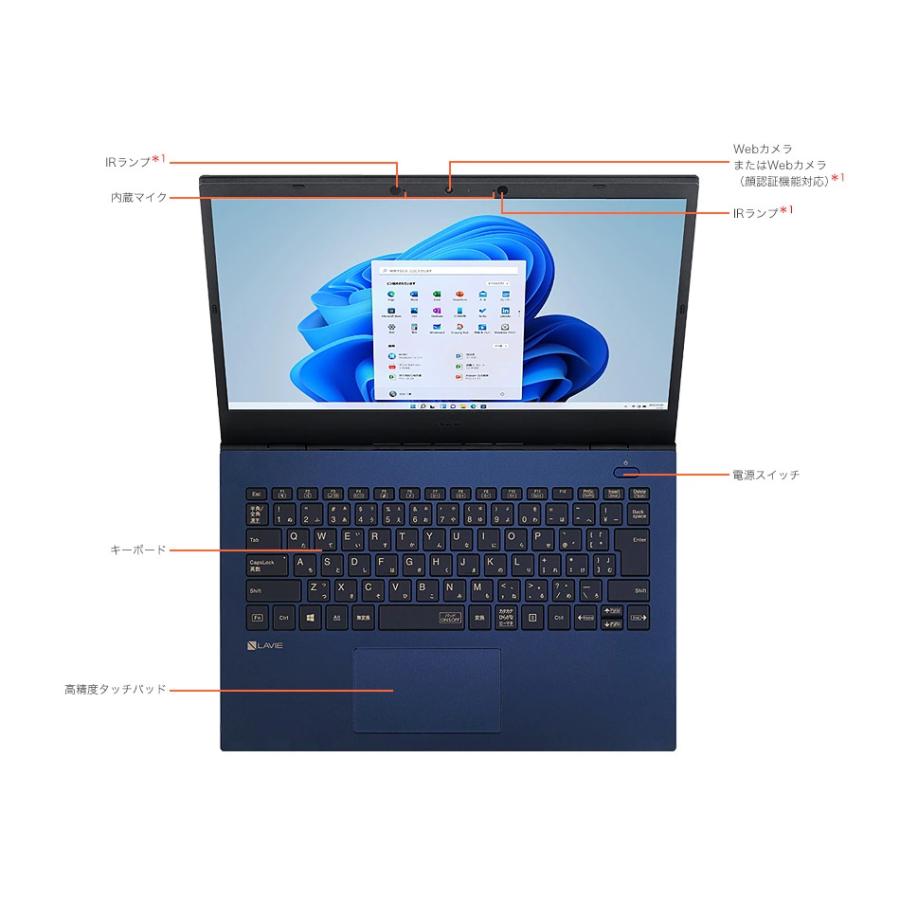 LAVIE N14 新品 NEC 14型 インテル Core i7 メモリ：8GB SSD：512GB