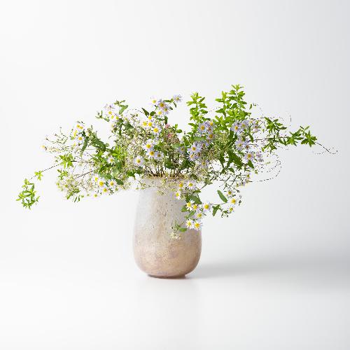 HenryDean ヘンリーディーン ストロンボリS コルゾD ガラス花瓶 花器