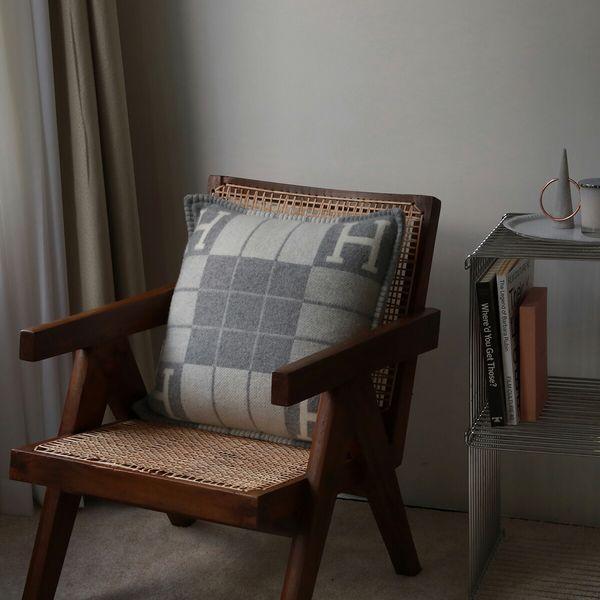 HERMES（エルメス） クッション アヴァロン CUSHION AVALON PM 50×50