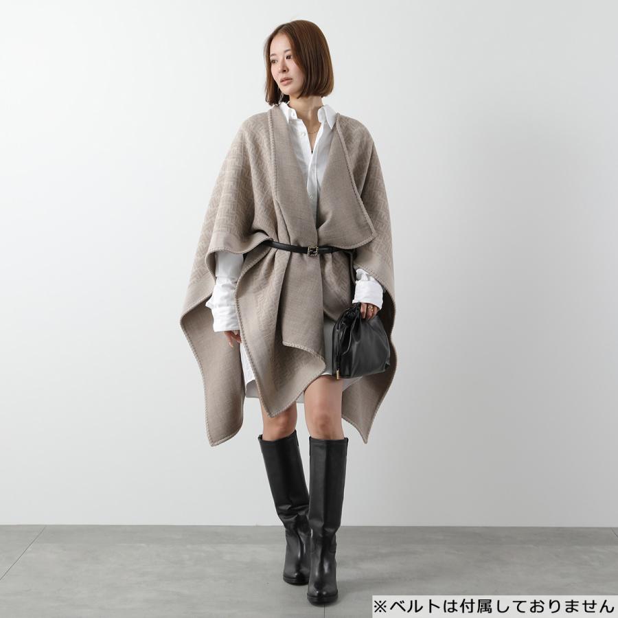 FENDI（フェンディ） ポンチョ FXX776 ASFX レディース ケープ ウール