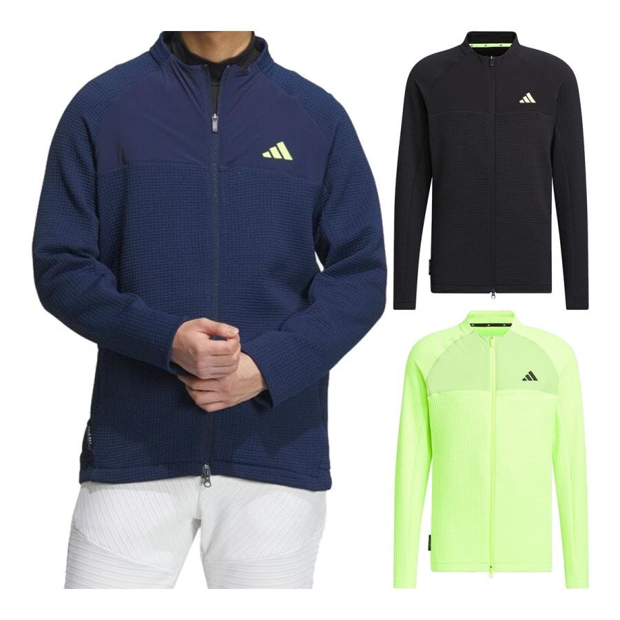 アディダス ゴルフ 長袖 フルジップ ジャケット COLD. RDY バック