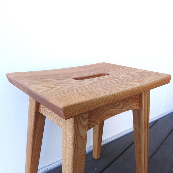 スツール 腰掛け 花台 台 木の台 踏み台 キッチン 玄関 送料無料 無垢