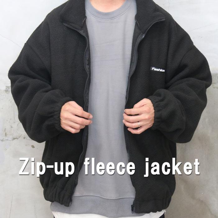ジップアップフリースジャケット メンズ ジップアップジャケット