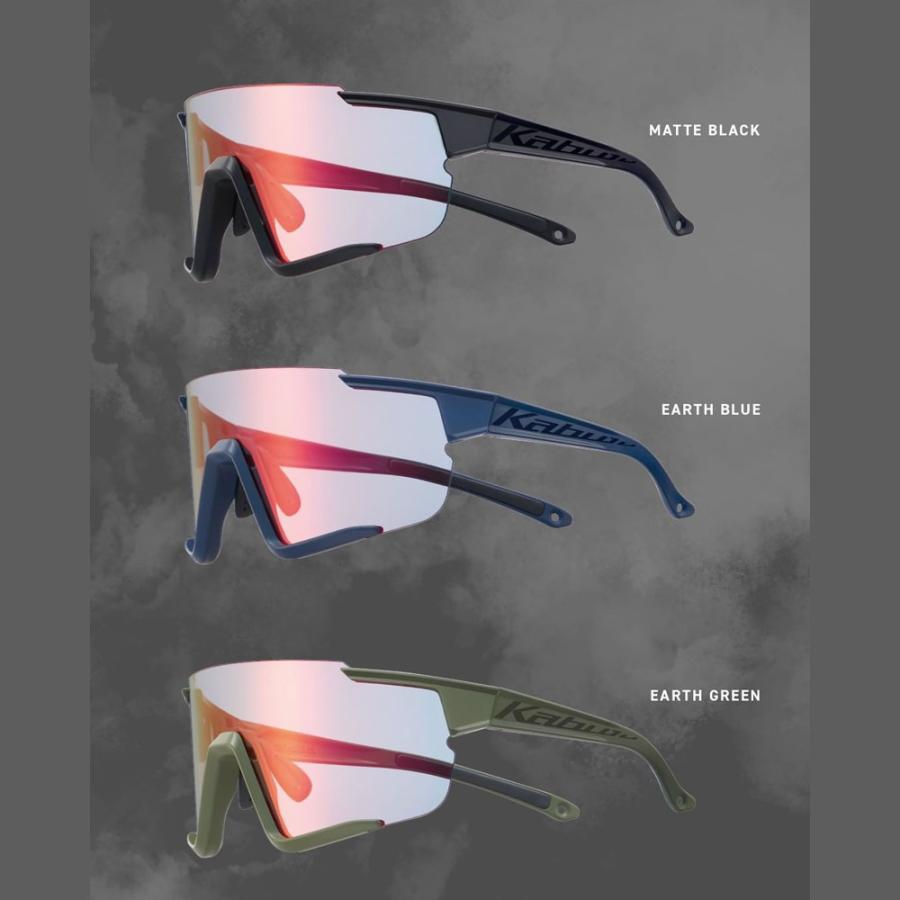 OGKカブト 122 PH 一眼調光サングラス クリスタルクリア/レッドクリア