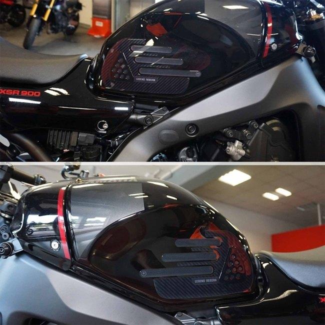 Odax（オダックス） 3Dタンクサイドステッカー XSR900 YAMAHA ヤマハ