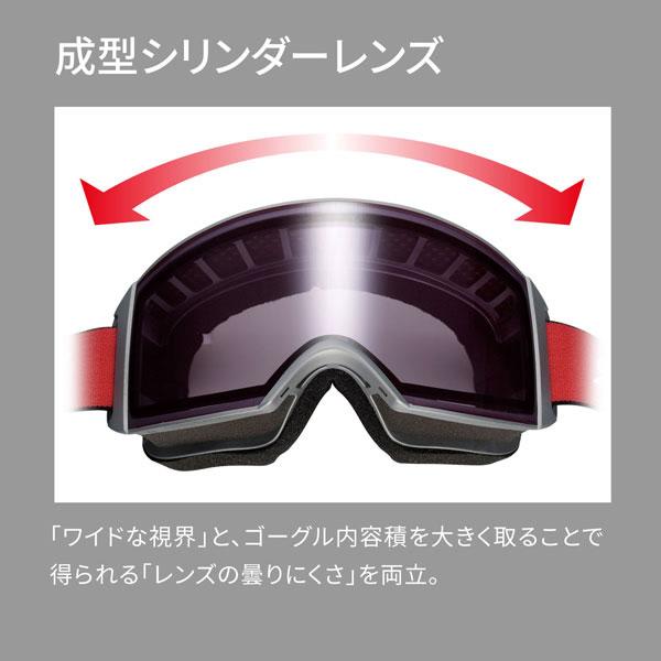 SWANS（スワンズ） スキーゴーグル 調光レンズ RACAN RA-MDH-CU-LP SPW