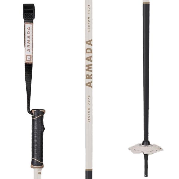 ARMADA（アルマダ） スキーポール LEGION Coffee-Cream アルミシャフト