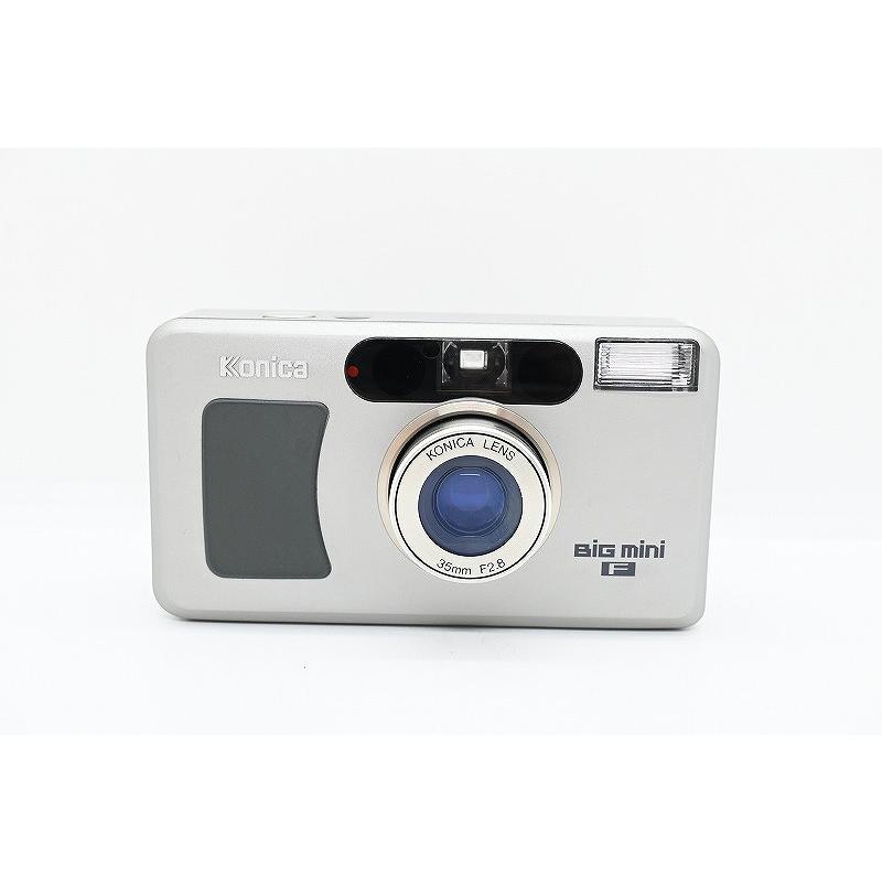 コニカ Konica コンパクトフィルムカメラ シルバー BIG mini F