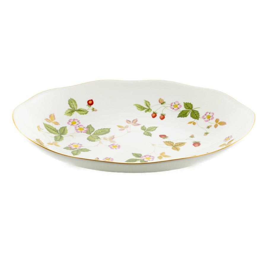WEDGWOOD（ウェッジウッド） ワイルドストロベリー 大皿 楕円皿
