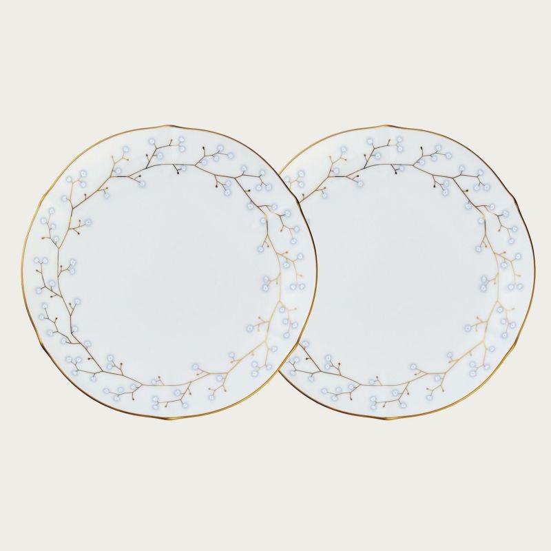 ノリタケ Noritake ホワイトベル 21.5cmプレートペア 1747L/P94712