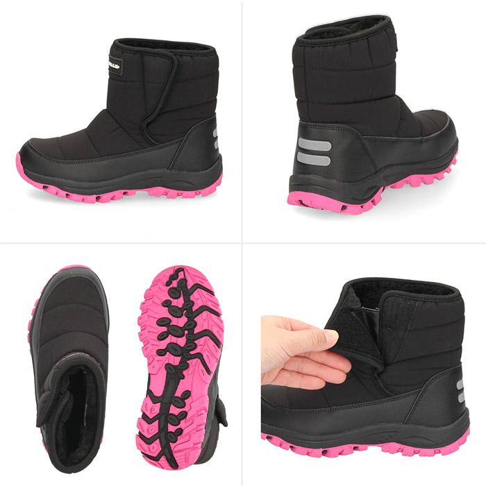 スノーブーツ キッズ エアウォーク スノーシューズ 滑りにくい 防寒