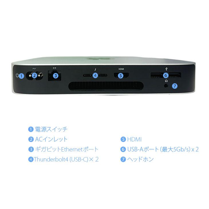 Mac mini Apple MMFJ3J/A A2686 M2 2023 小型デスク 選べるOS [Apple 8