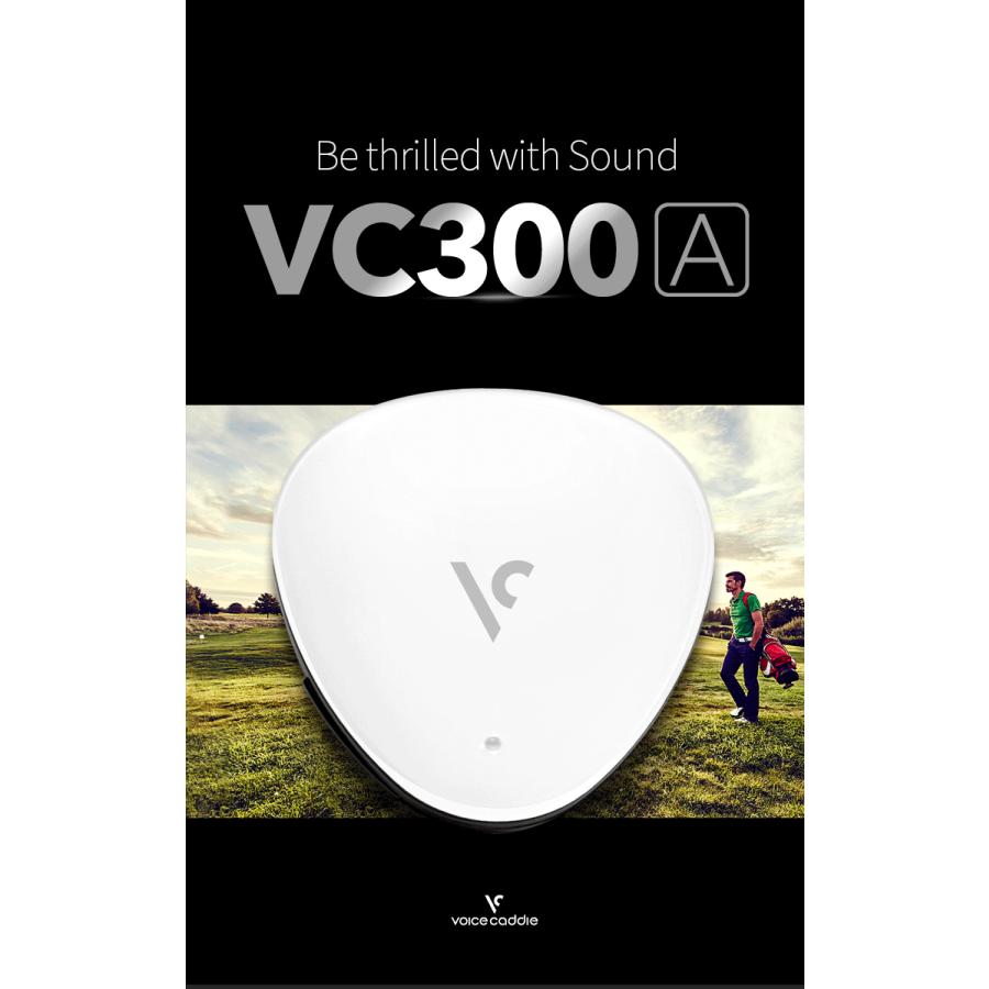 ボイスキャディ VC300A GPSゴルフナビ (音声型 スロープ距離測定器