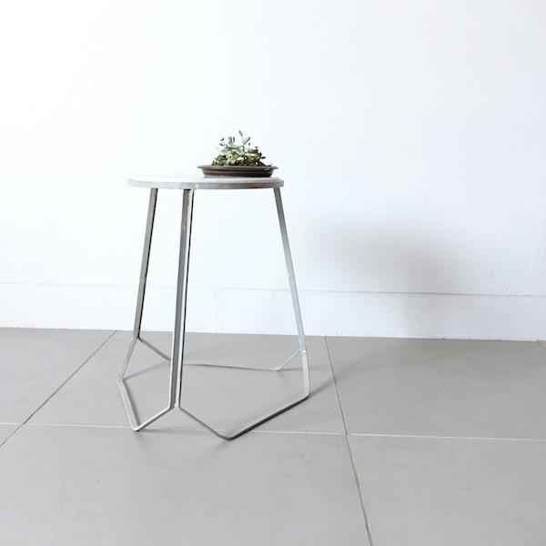 Affari スツール 北欧 大理石 おしゃれ スタッキング マーブル 花台